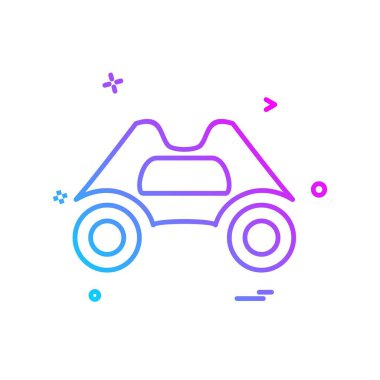 Dürbün simge tasarlamak vektör 