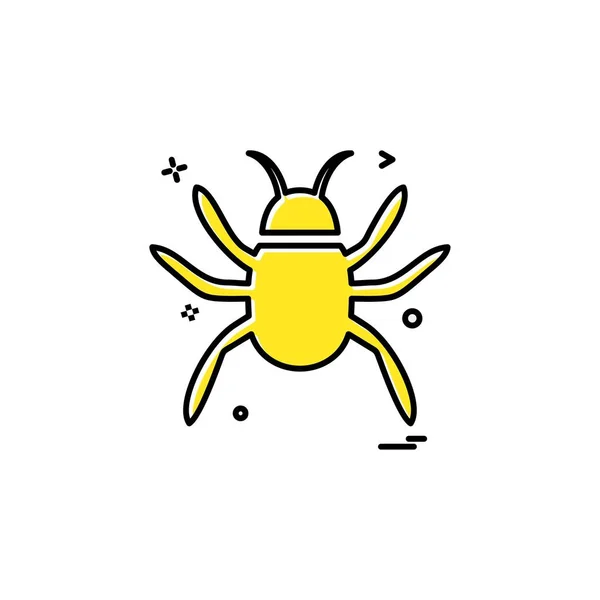 Insekten Icon Design Vektor — Stockvektor