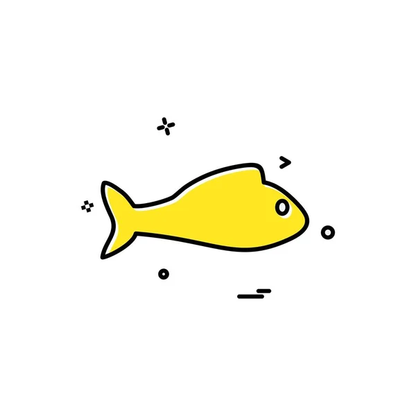 鱼图标设计矢量 — 图库矢量图片