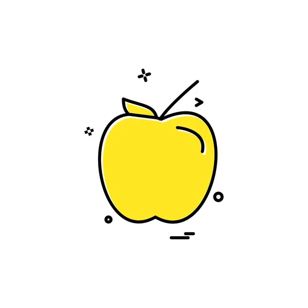 Obst Icon Design Vektor — Stockvektor