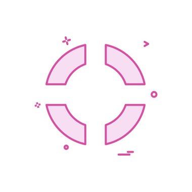 Yüzme simge tasarlamak vektör