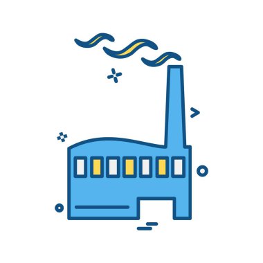 Sanayi simge tasarlamak vektör