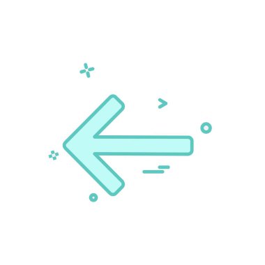 Ok simgesi tasarım vektörü