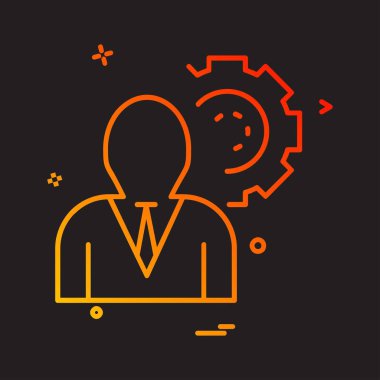 İş simge tasarlamak vektör