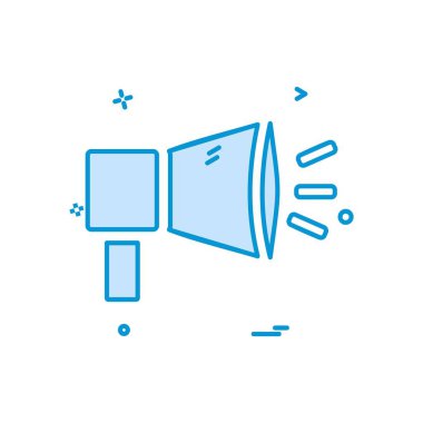 Mega telefon simge tasarlamak vektör