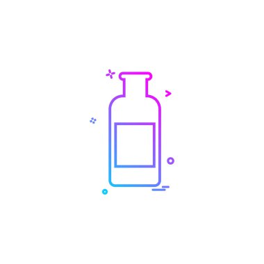 Tıbbi simge tasarım, renkli vektör çizim