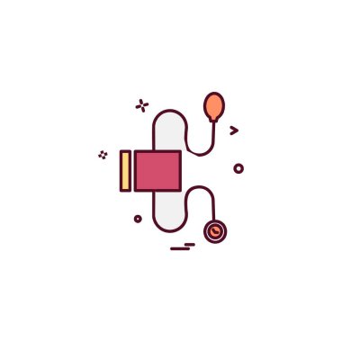 Tansiyon simgesi tasarım vektörü