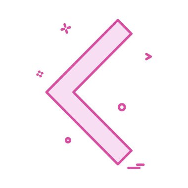 Ok simgesi tasarım vektörü