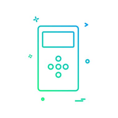 Bilgisayar simgesi tasarım vektörü