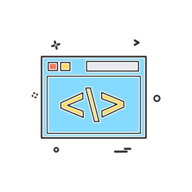 Web sitesi düzenleme simgesi tasarım vektörü