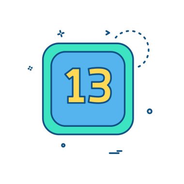 Takvim simge tasarlamak vektör 