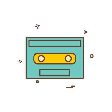 Ortam simgesi tasarım vektörü