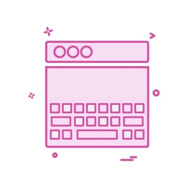 Web düzen simge tasarlamak vektör