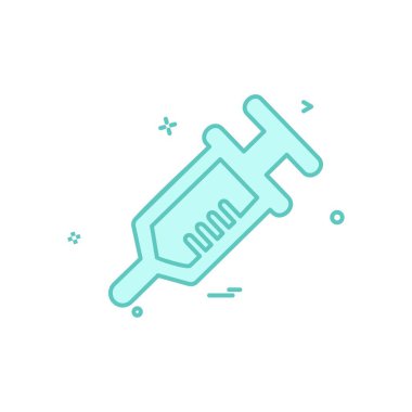 Tıbbi simge tasarım, renkli vektör çizim