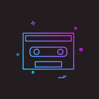 Ortam simgesi tasarım vektörü