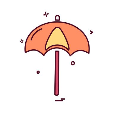 Yüzme simge tasarlamak vektör 