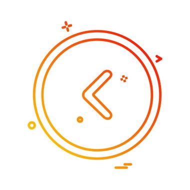 Ok simgesi tasarım vektörü