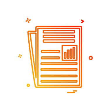 Metin simge tasarlamak vektör