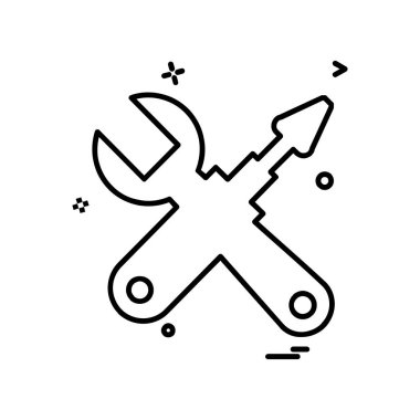 Donanım simgesi tasarım, vektör çizim araçları