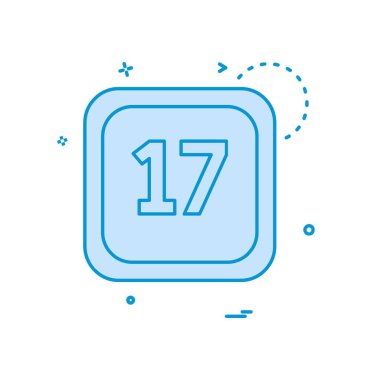 Takvim simge tasarlamak vektör 