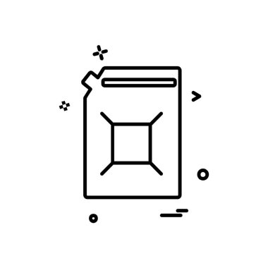 Şişe simgesi tasarım, renkli vektör çizim