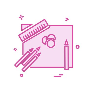 Eğitim simge tasarlamak vektör