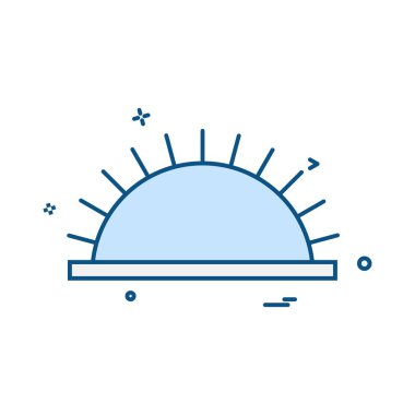 Piknik simgesi tasarım vektörü 