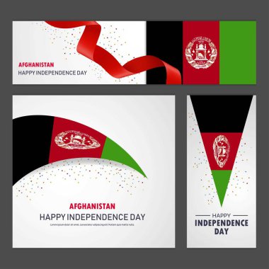 Afganistan bağımsızlık günün kutlu olsun afiş ve arka plan belirleme