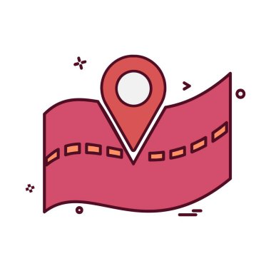 Navigasyon simge tasarlamak vektör