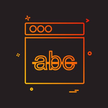 Web düzen simge tasarlamak vektör