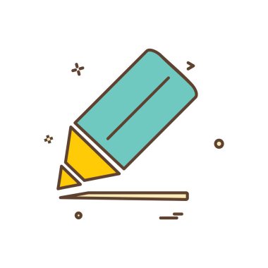 Eğitim simge tasarlamak vektör