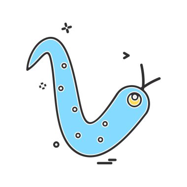 Yüzme simgesi tasarım vektörü 