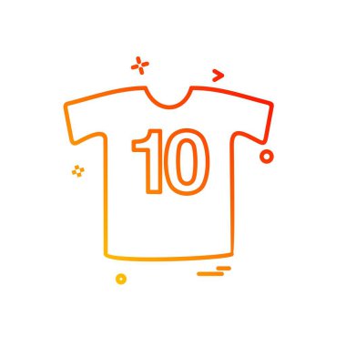 Futbol ikonu tasarım vektörü