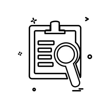 Metin simge tasarlamak vektör