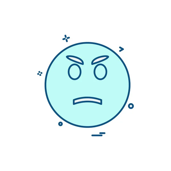 Дизайн Піктограм Emoji Барвисті Векторні Ілюстрації — стоковий вектор