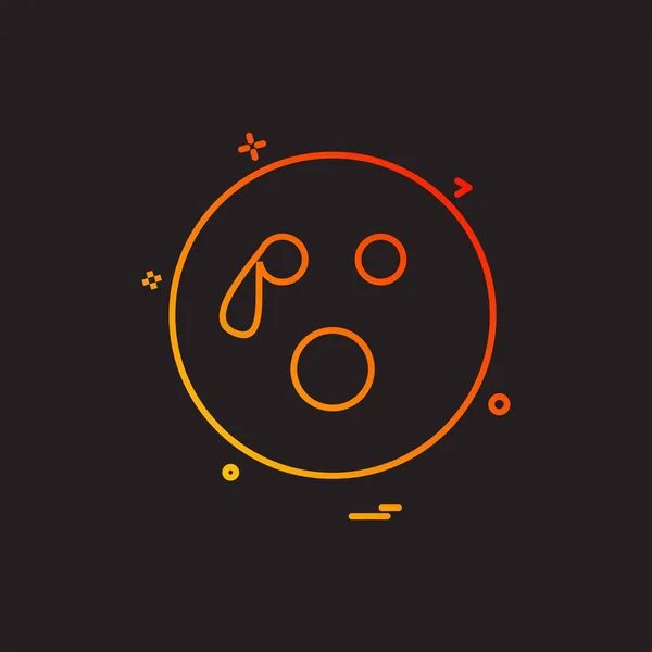 Emoji Symbole Design Vektor — Stockvektor