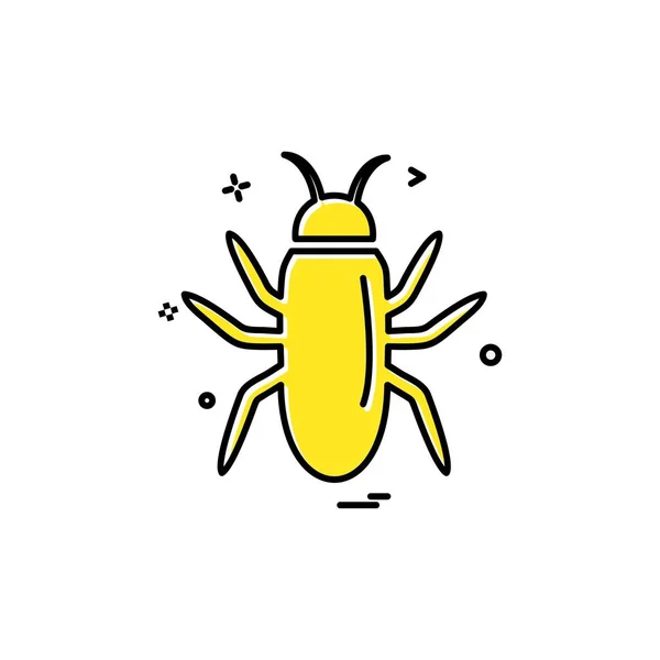 Insekten Icon Design Vektor — Stockvektor