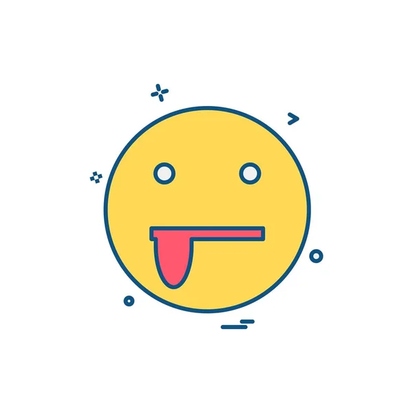 Emoji Icons Design Vector — Stock Vector