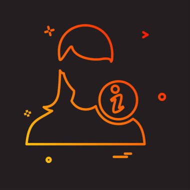 Kadın simge tasarlamak vektör