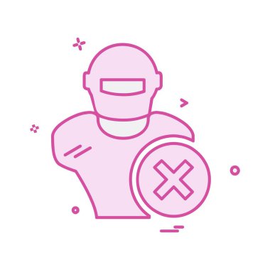 Avatar simge tasarlamak vektör