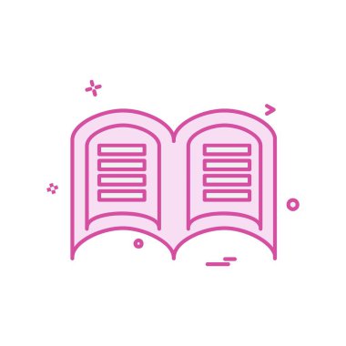 defter simge tasarlamak vektör