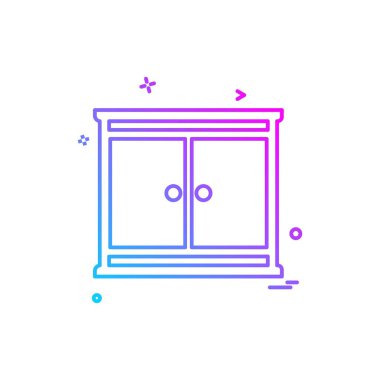 Mobilya tasarım vektörü 