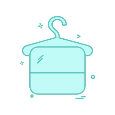 Askı simge tasarlamak vektör