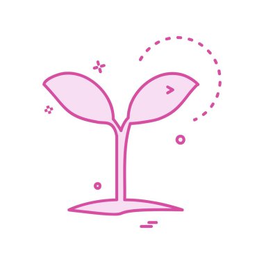 Ağaç simgesi tasarım vektörü