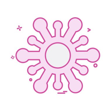 Ağ simgesi tasarım vektörü