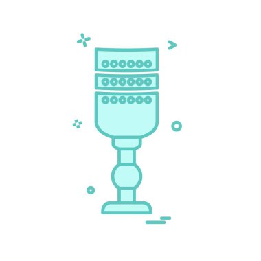 Cam simge tasarım vektörü