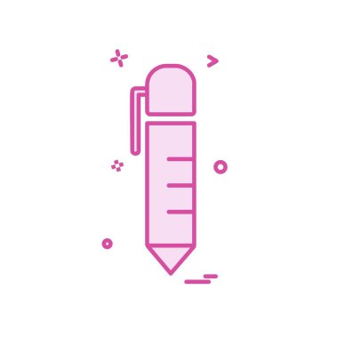 Kalem simge tasarlamak vektör