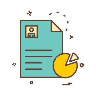 Dosya simgesi tasarım vektörü 