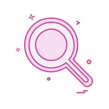 Arama simge tasarlamak vektör