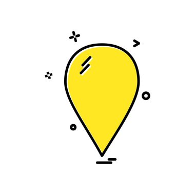 Simge tasarım vektörünü bırak